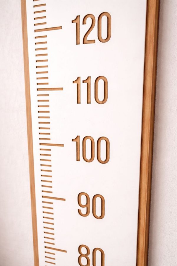 Oversized Wooden Ruler (Wall Décor)