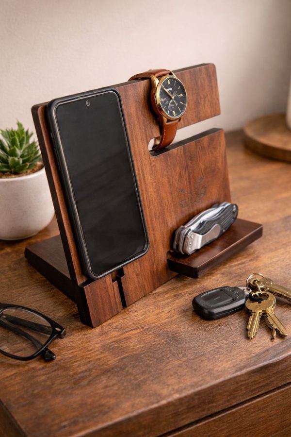 Wooden Mobile Stand