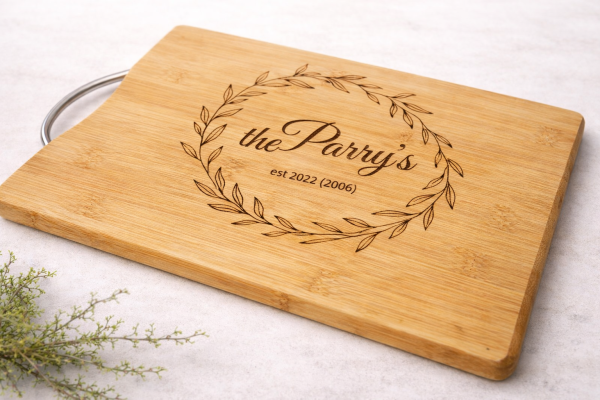 Personalised Wooden Cutting Board