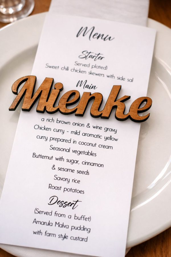 Guest Name Cut-Outs