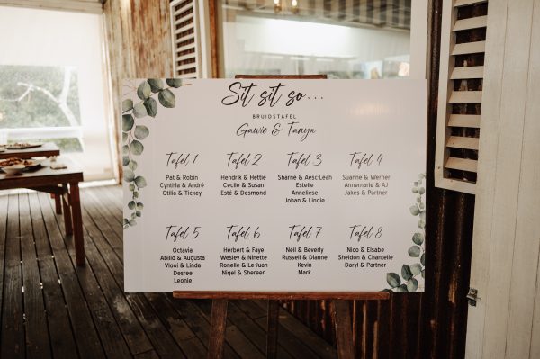 Table Seating Board