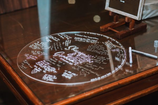 Acrylic Wedding Guestbook