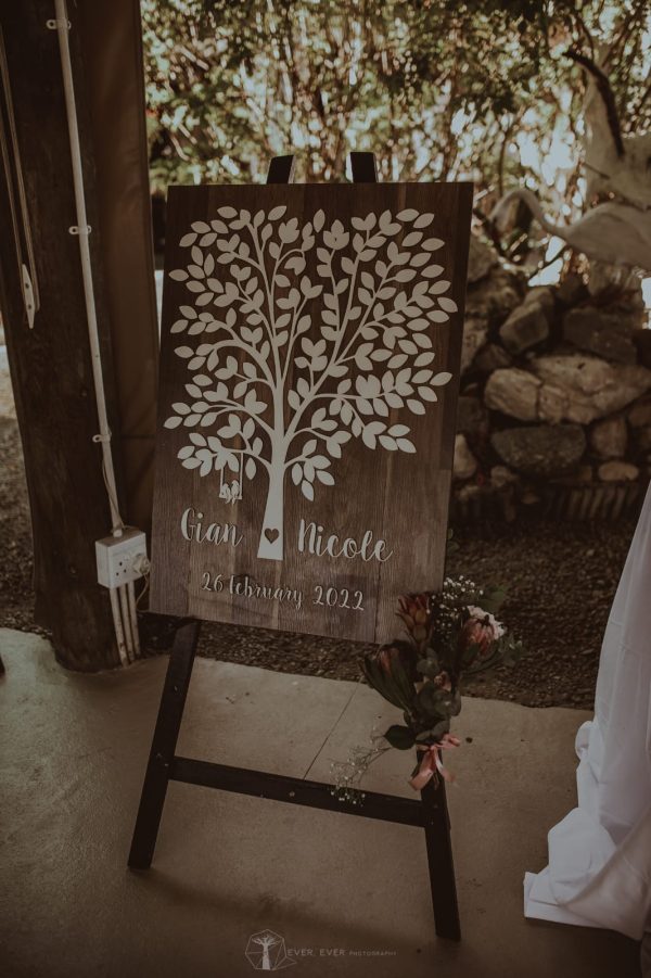 Wood Laminate Guestbook