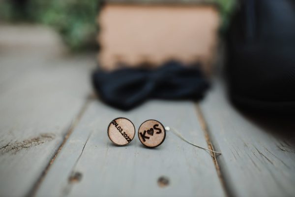Personalised Wooden Cufflinks