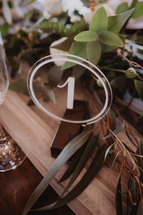 Acrylic Table Numbers