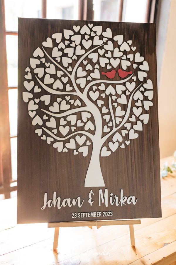 Wedding Guestbook Tree Board