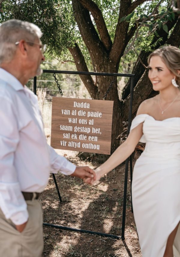 Wood Laminate Sign
