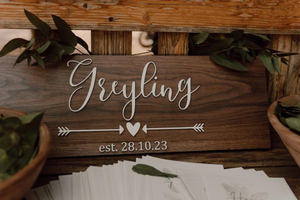 Personalised Laminate Name Sign