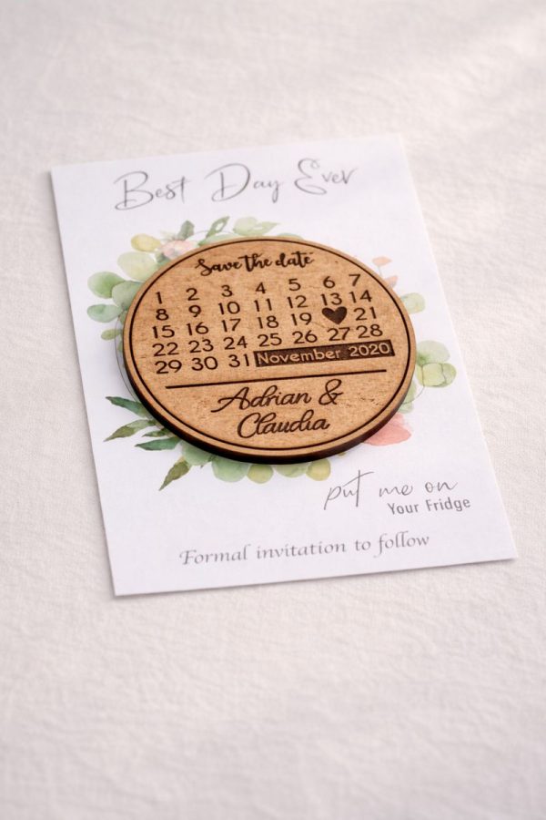 Save the Date Magnet Set