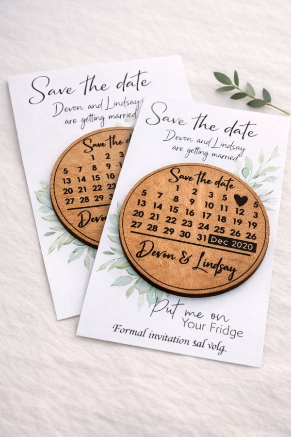 Save the Date Magnet Set