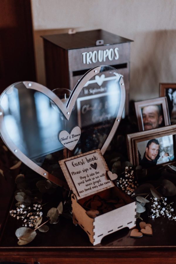 Transparent Drop-Down Guestbook