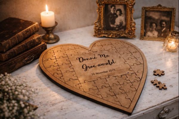 Puzzle Wedding Guestbook Boards