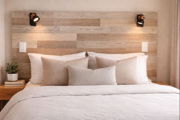 Laminate Wood Headboard