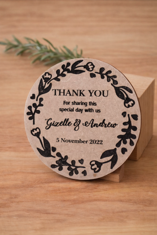 Custom Name Coasters