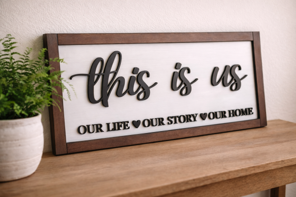Custom Wooden Quote Sign