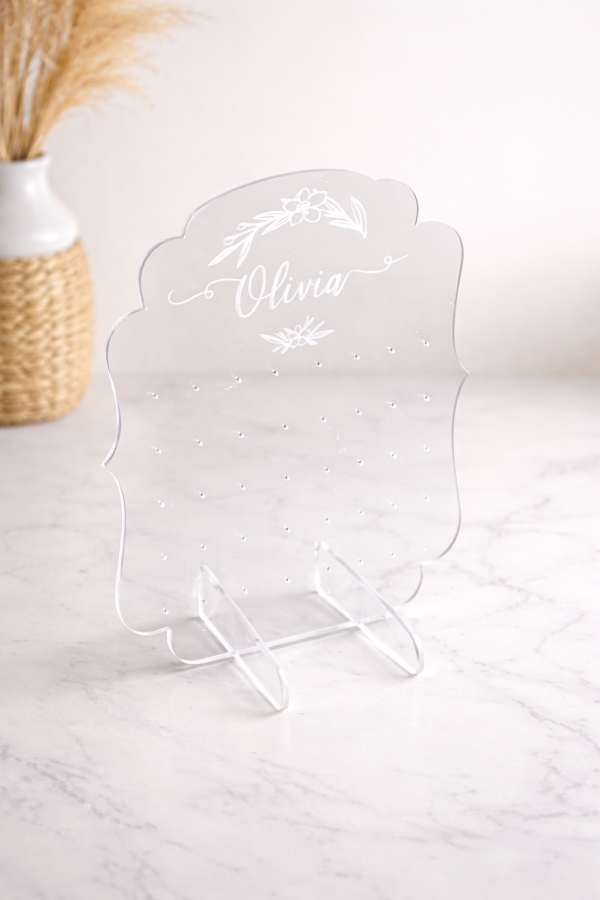 Acrylic Earring Stand