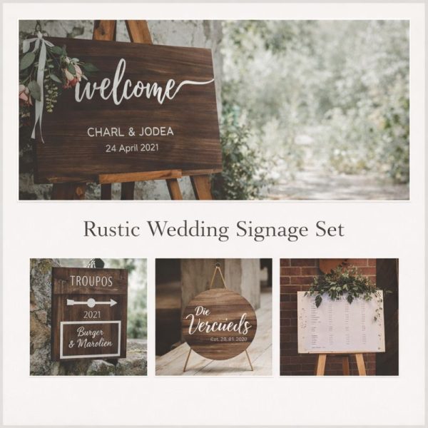 Wedding Signage Sets