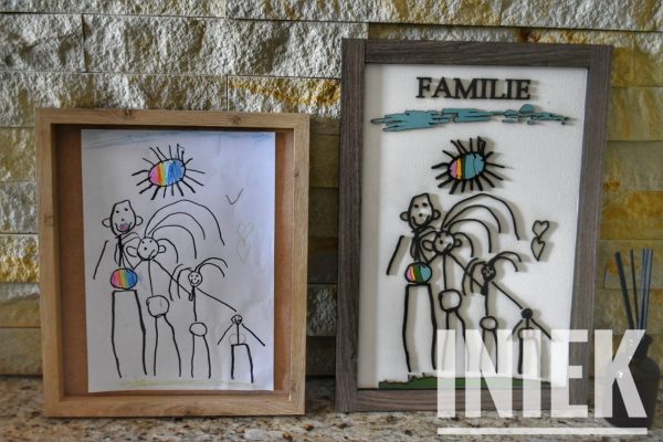 Little Lines – Kiddie Art Keepsake