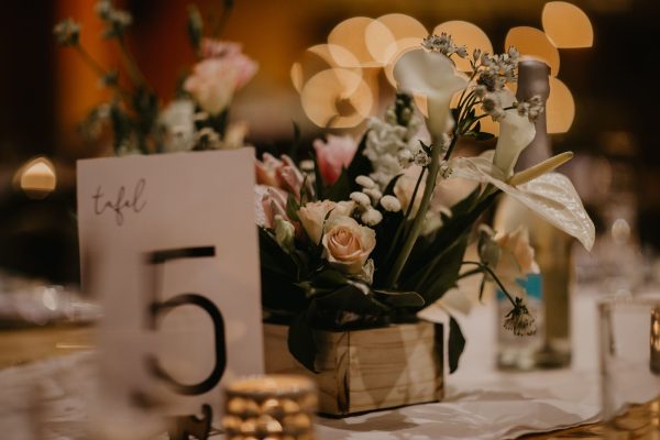 Printed Table numbers