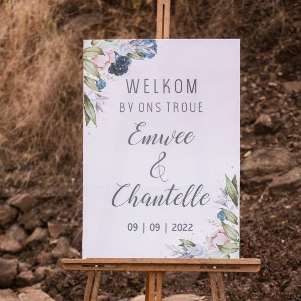 Printed Wedding Boards